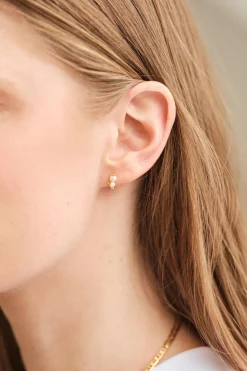 Shibuya Ni Stud Gold øredobb