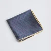Silk Bandana Navy/Creme