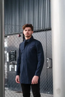 Sky Fall Coat Navy