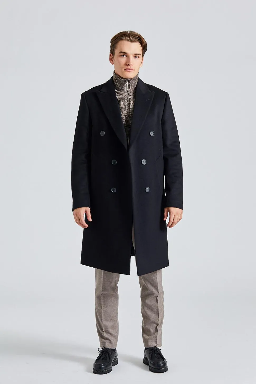 Slater Coat Black