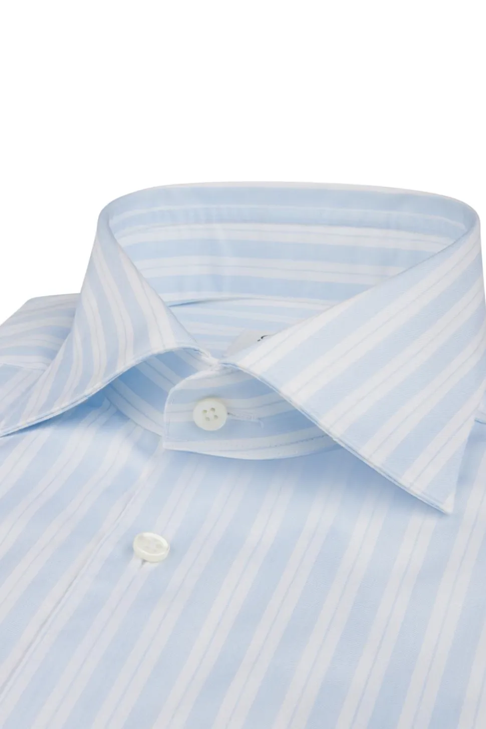 Slimline Blue Striped Twill