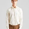 Slimline Flannel Offwhite