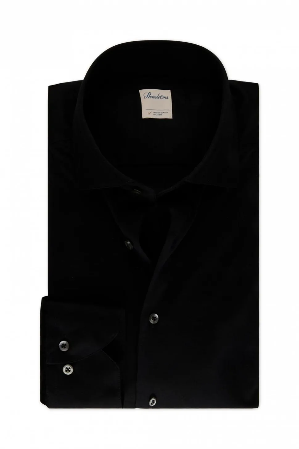 Slimline Jersey Shirt Black