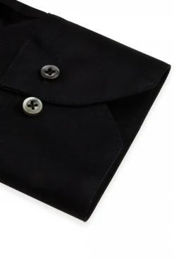 Slimline Jersey Shirt Black