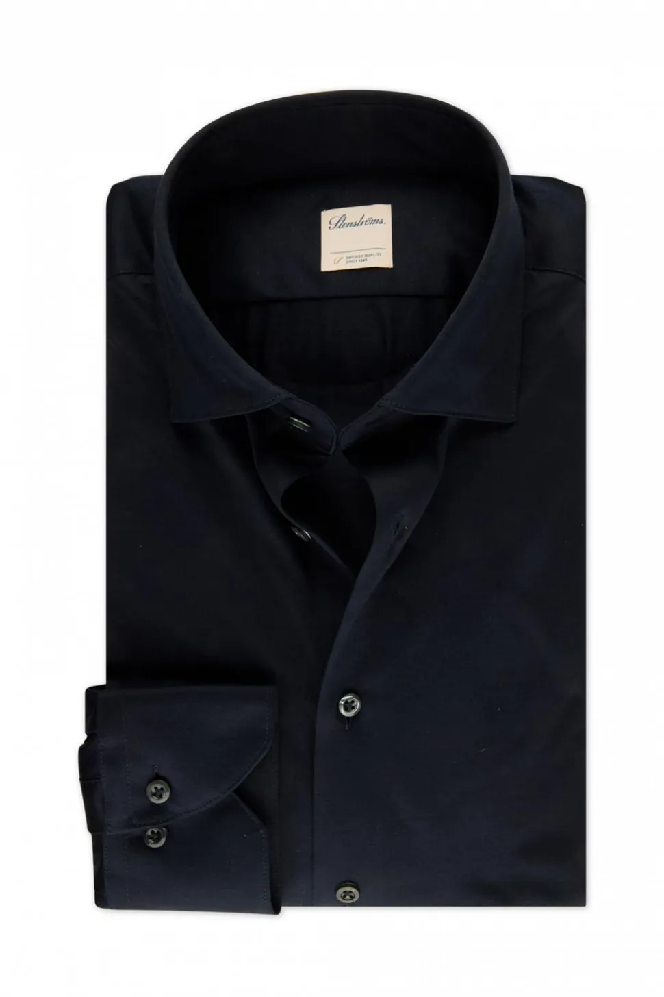 Slimline Jersey Shirt Navy