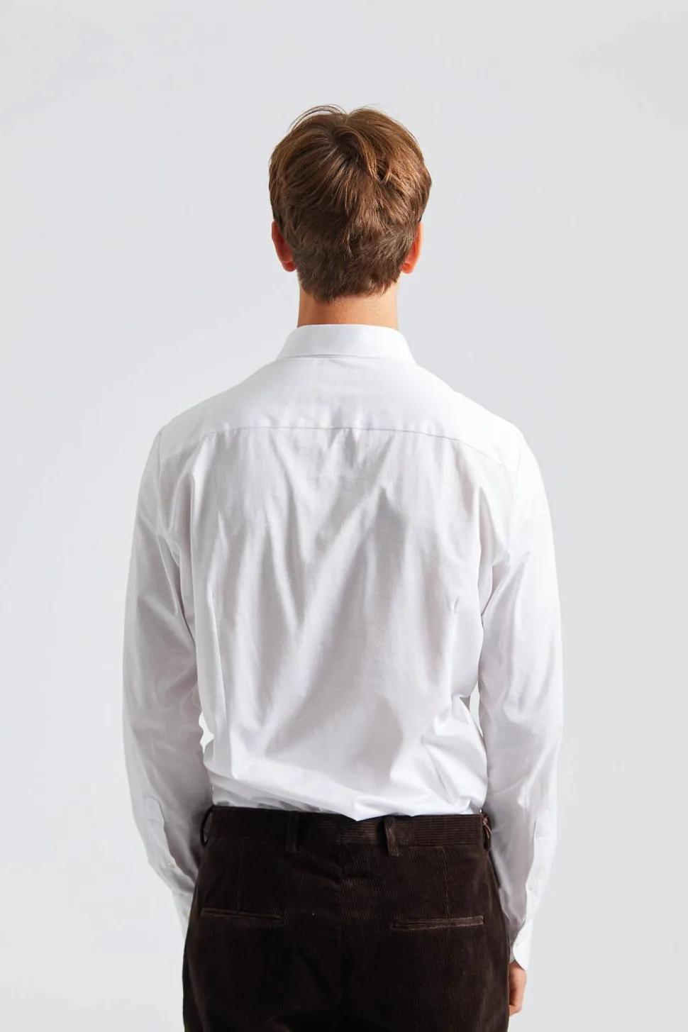 Slimline Jersey Shirt White