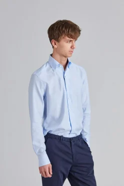 Slimline Soft Cotton BD Light Blue