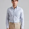 Slimline Softpatch Blue Stripe