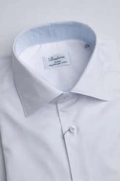 Slimline White with Lt Blue Contrast