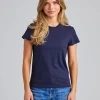 Soft Cotton Tee Navy
