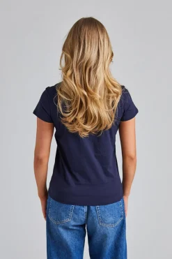 Soft Cotton Tee Navy