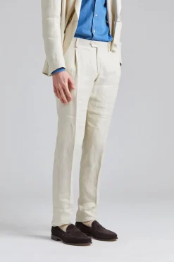 Soho Linen Trouser Beige