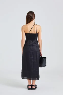 Soko Midi Dress Black