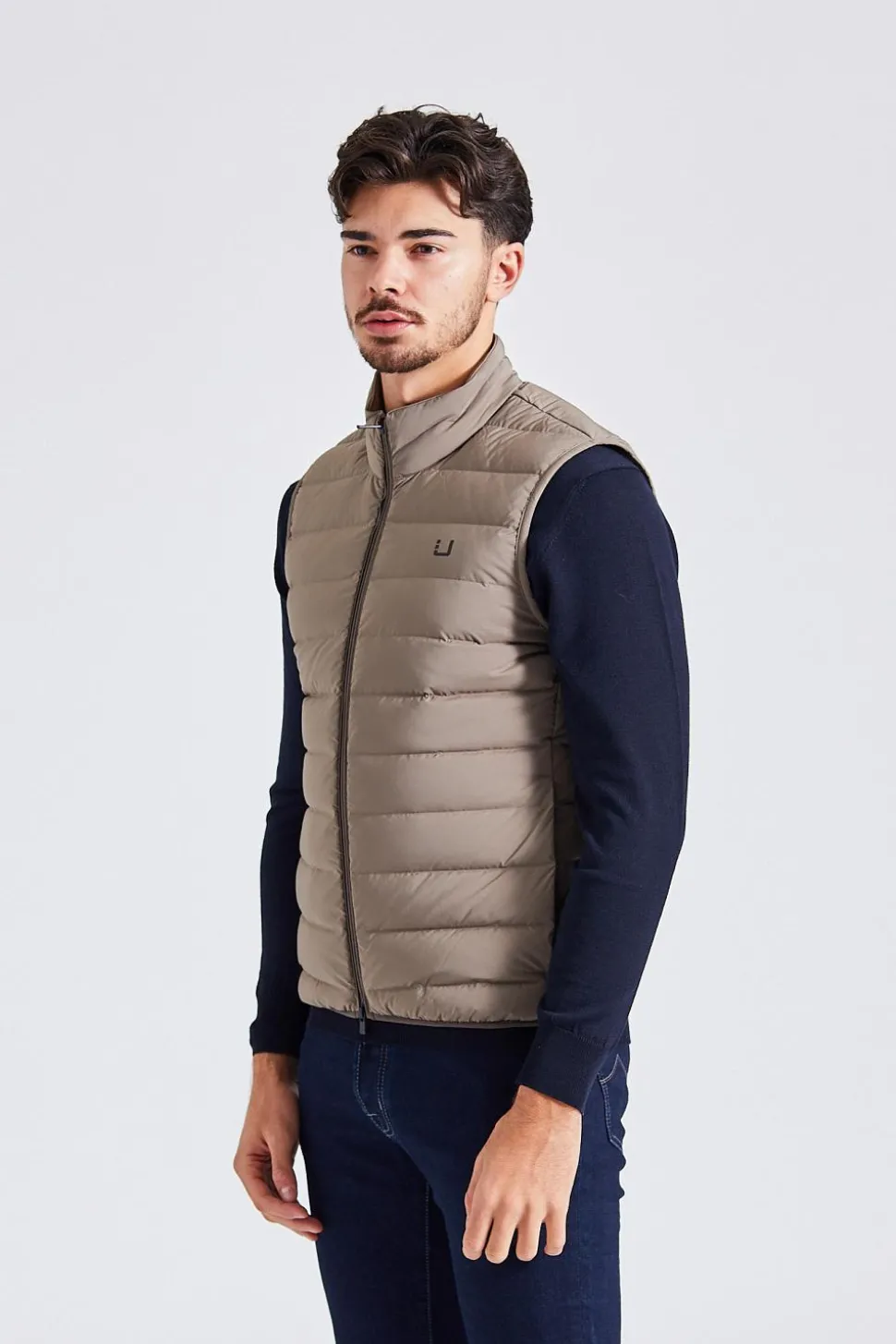 Sonic Vest Dark Sand