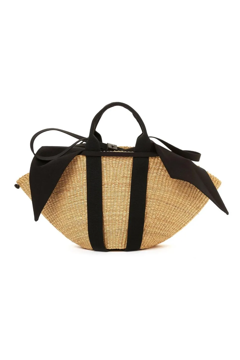 Sophie Black Handle Black Pouch