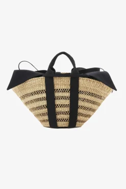 Sophie Lace Black Handle Black Pouch