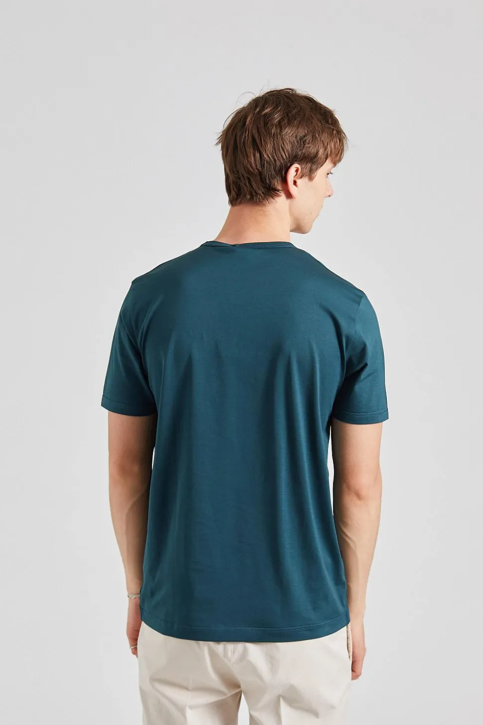 SS Crew Neck T-Shirt Peacock