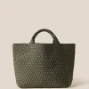 St Barths Medium Tote Olive