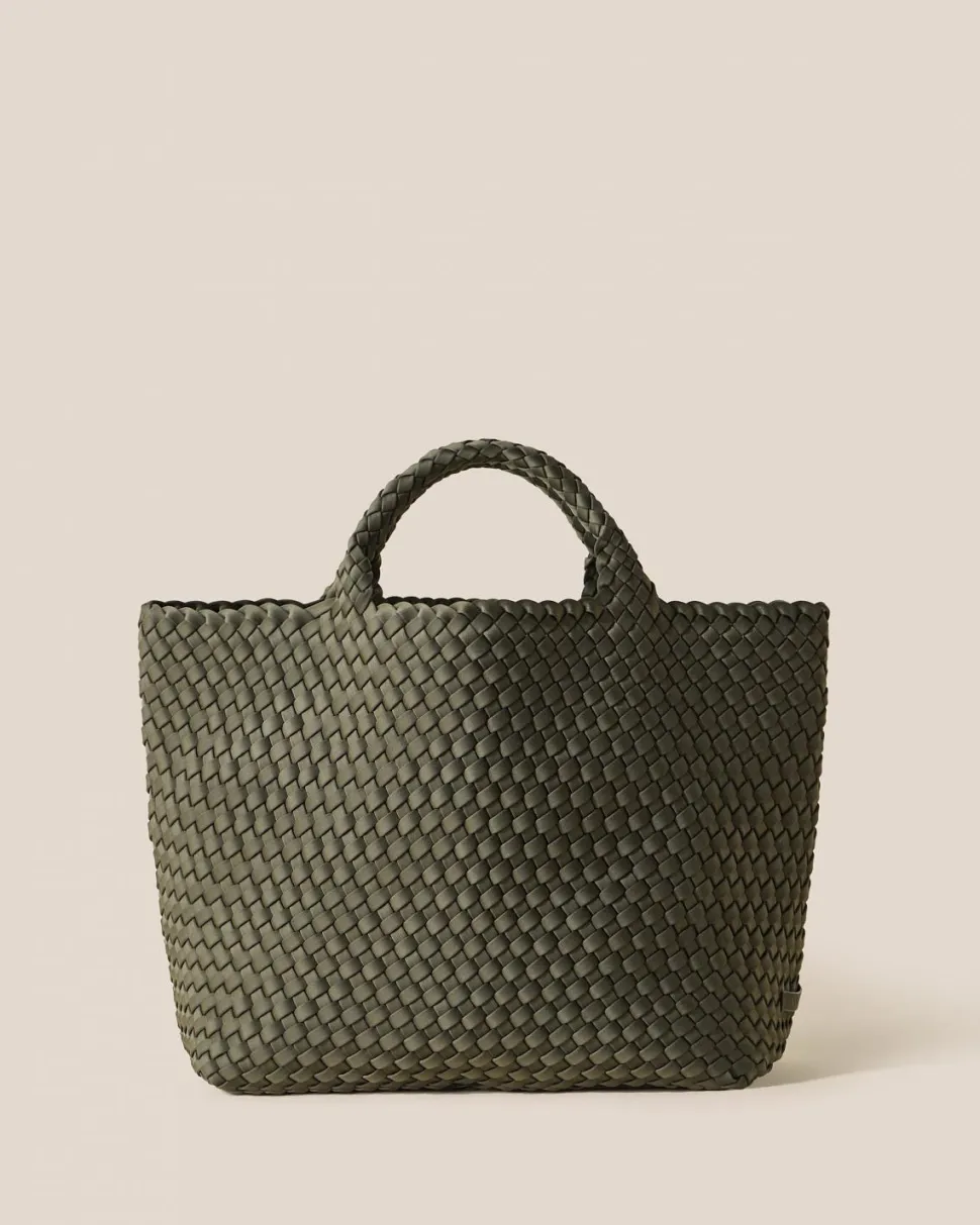 St Barths Medium Tote Olive