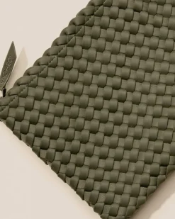 St Barths Medium Tote Olive
