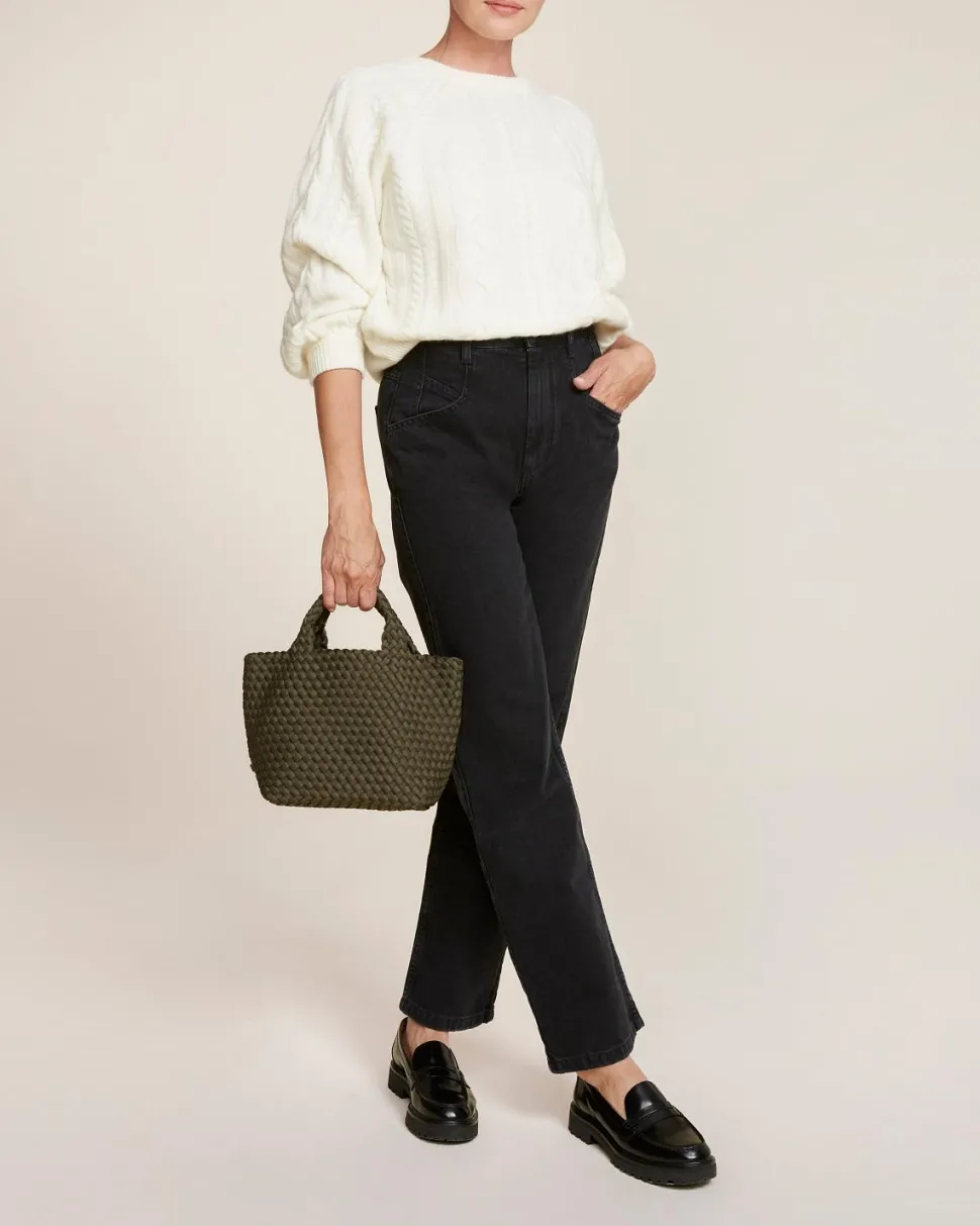 St Barths Mini Tote Olive