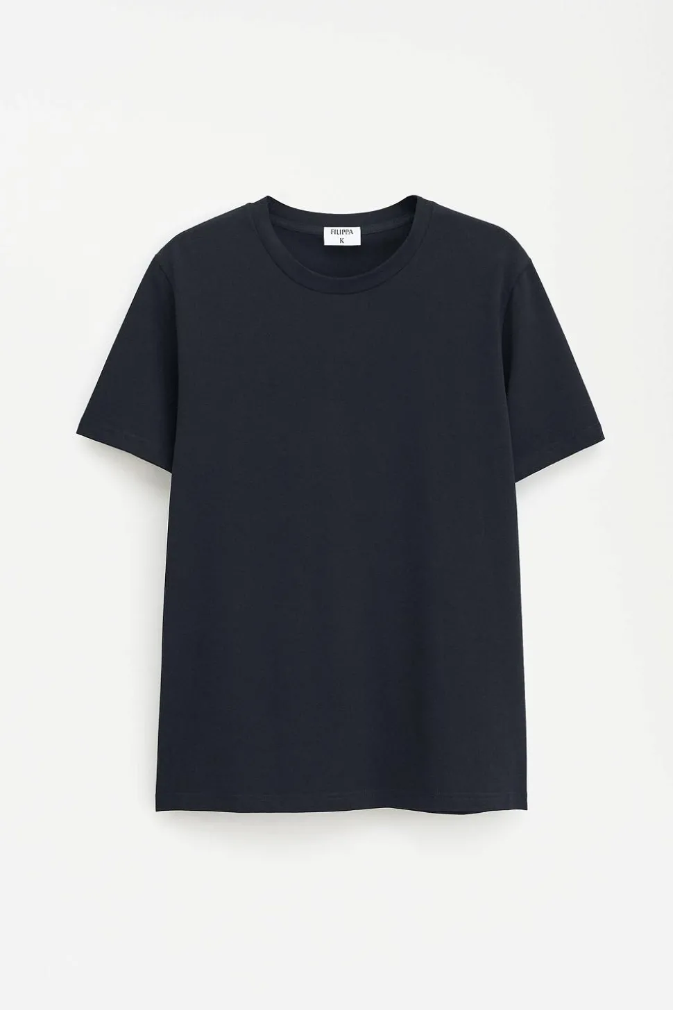 Stretch Cotton Tee Black