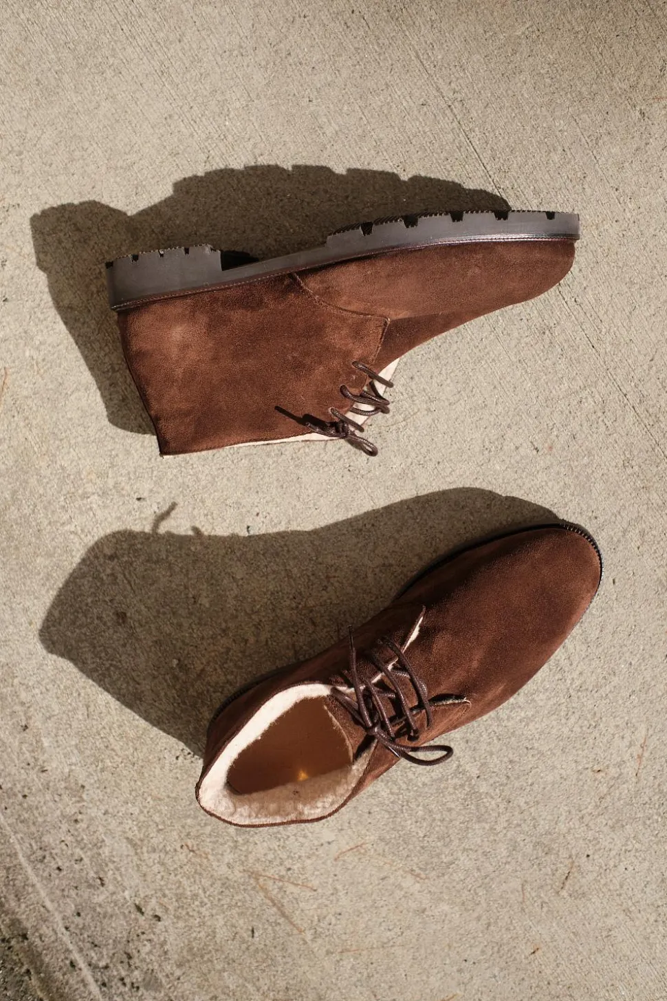 Suede Chucka Brown