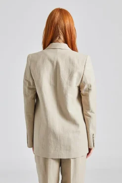 Tailored Suit Jacket Sand