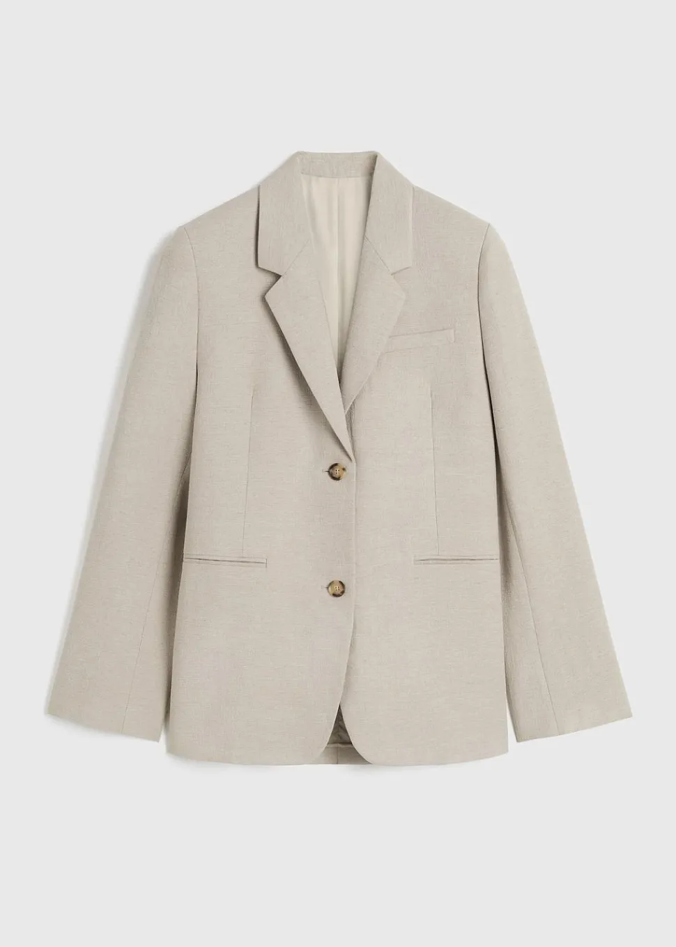 Tailored Suit Jacket Sand
