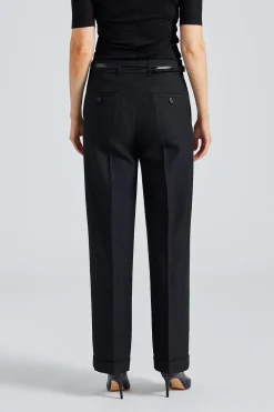 Tailored Suit Trousers Black
