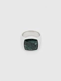 The Cushion Green Marble