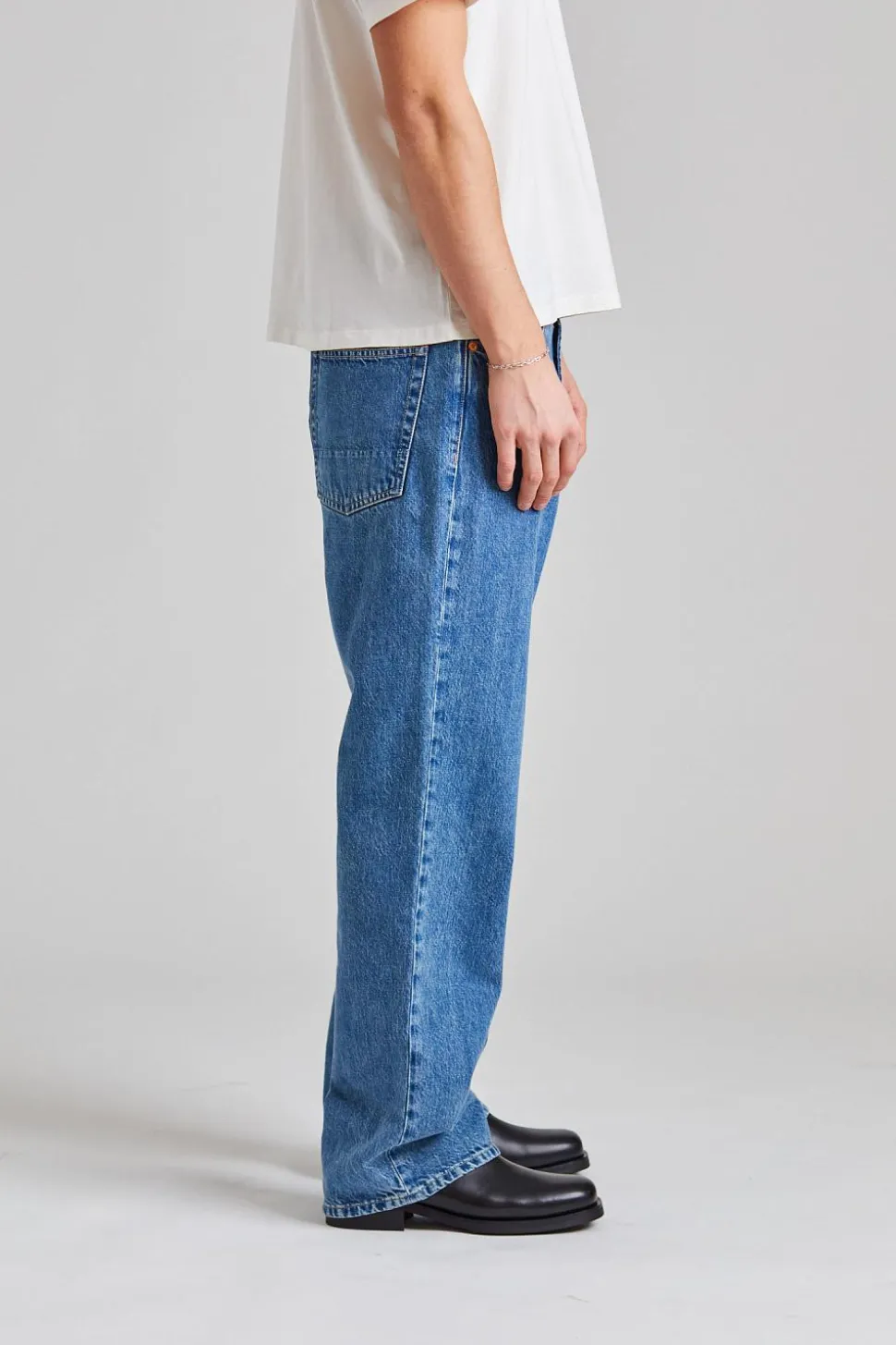 Third Cut Blue Tech Wash Denim