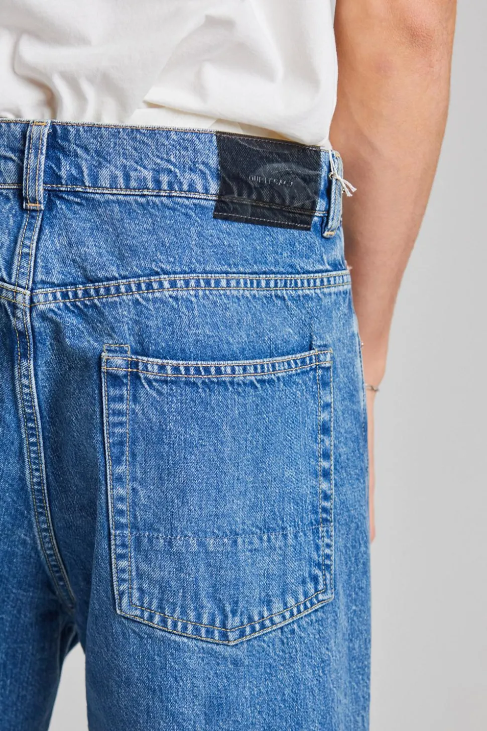 Third Cut Blue Tech Wash Denim