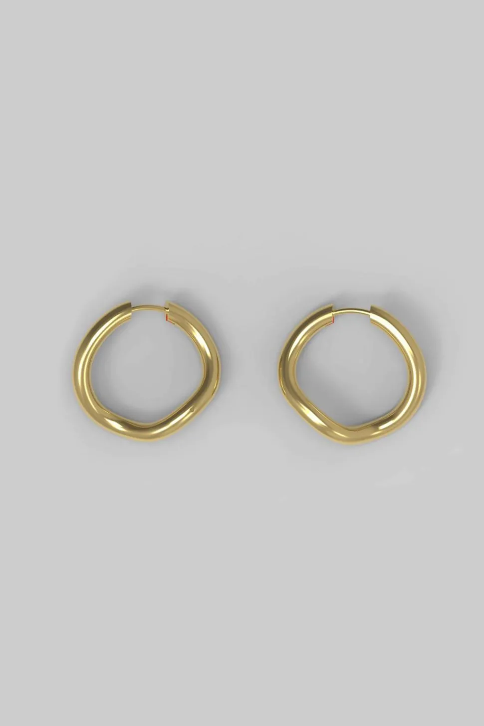 Thorn Hoop Round Plated