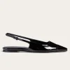 Tia Flat Black Patent