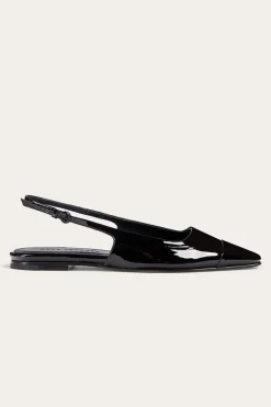 Tia Flat Black Patent