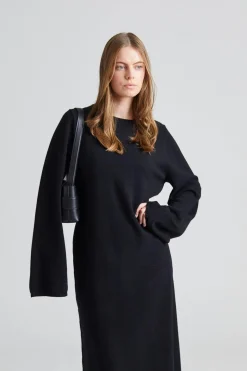 Toulon Maxi Dress Jet Black