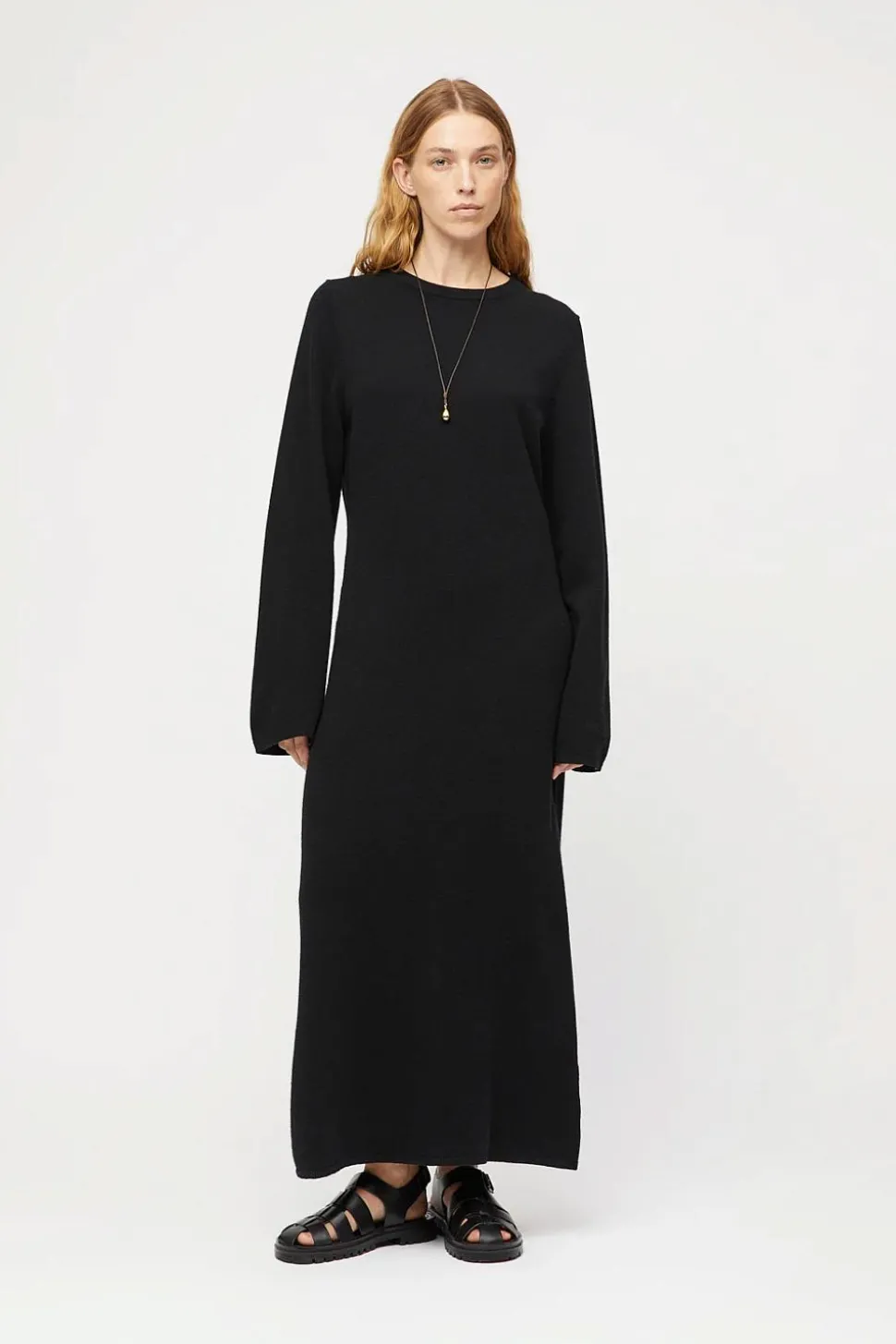 Toulon Maxi Dress Jet Black