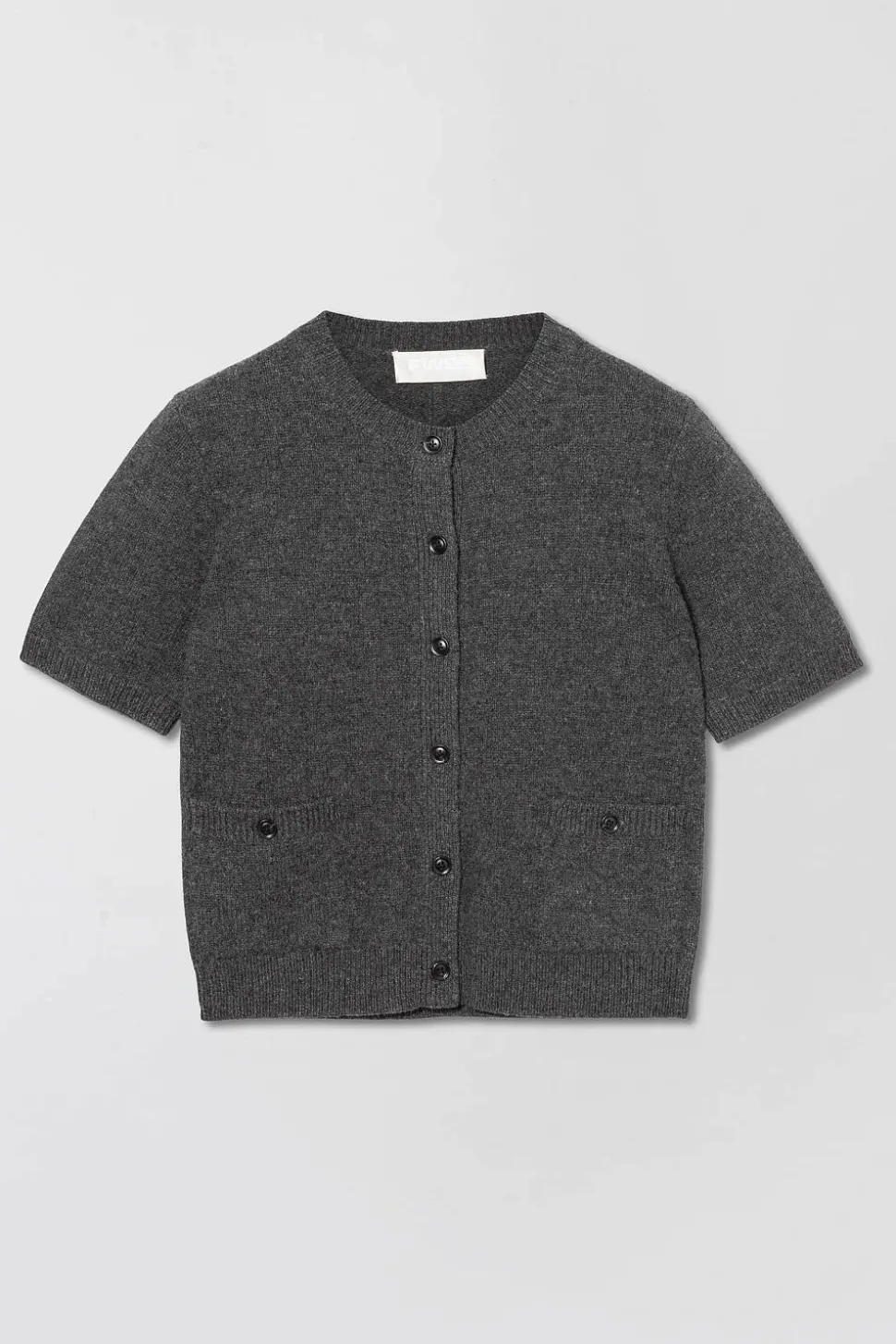 Toulouse Cardigan Tee Graphite