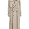 Trench Coat Khaki Beige