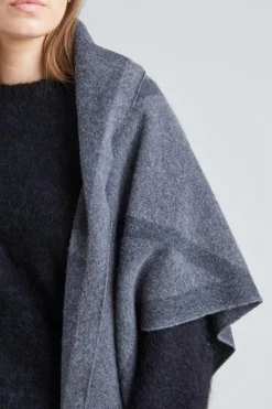 Triangle Scarf Dark Grey