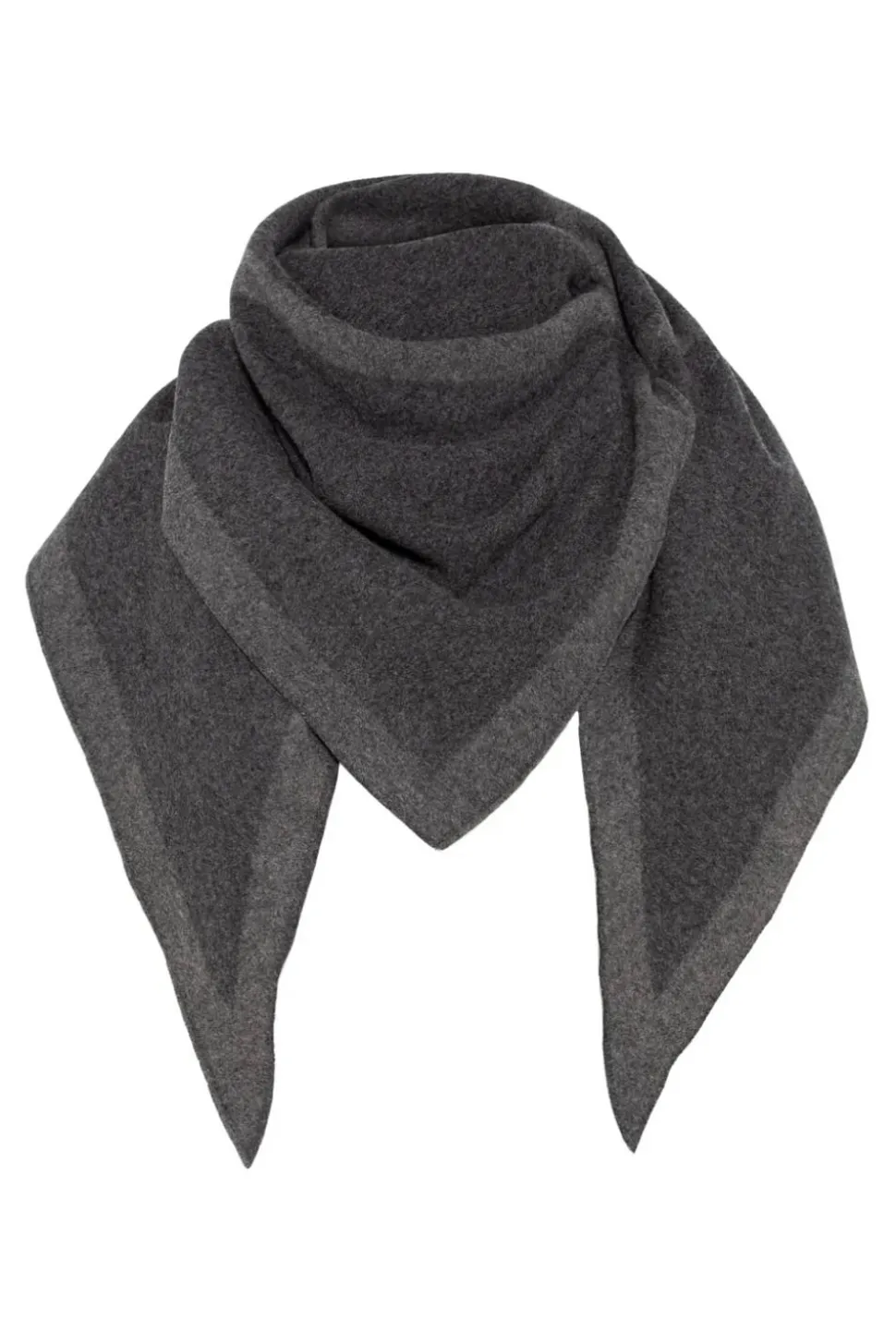Triangle Scarf Dark Grey