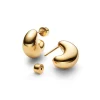 Tryvann Pillow Earring Gold Pair