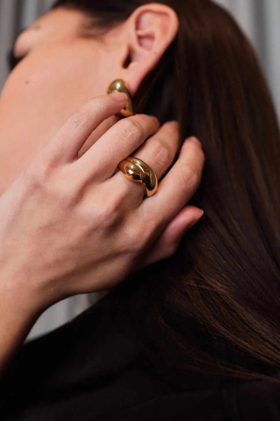 Tryvann Trail Ring Gold