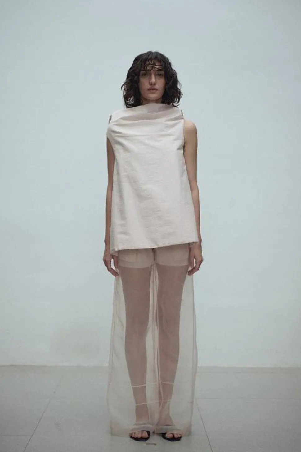 Tully Open Back Top Pink