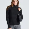 Turtle Nk LS Silk Stretch Black
