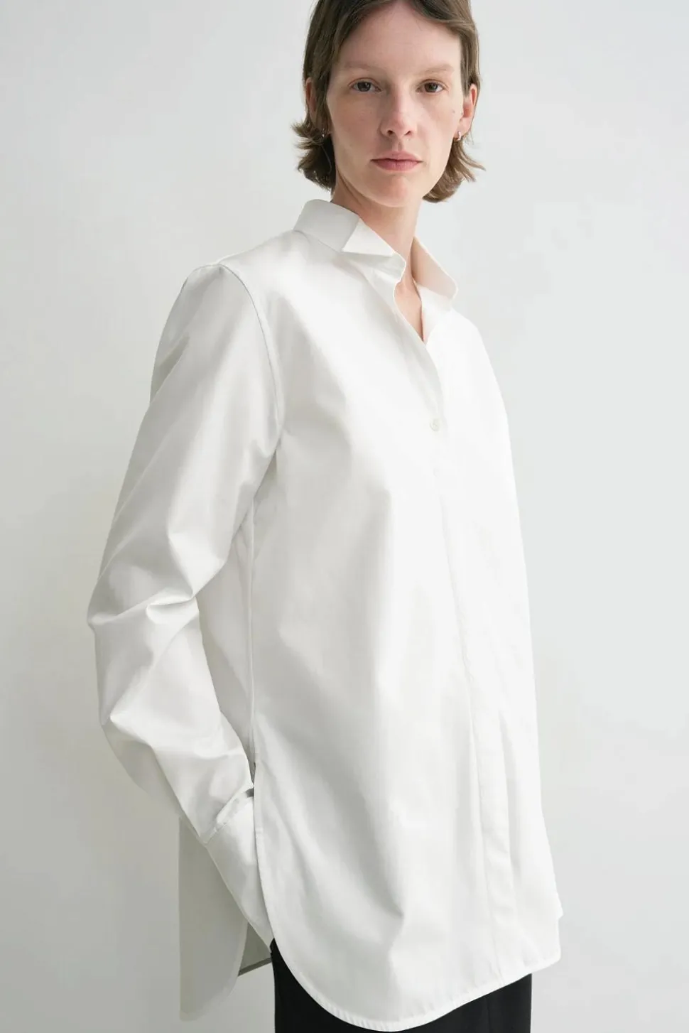 Tuxedo Shirt White
