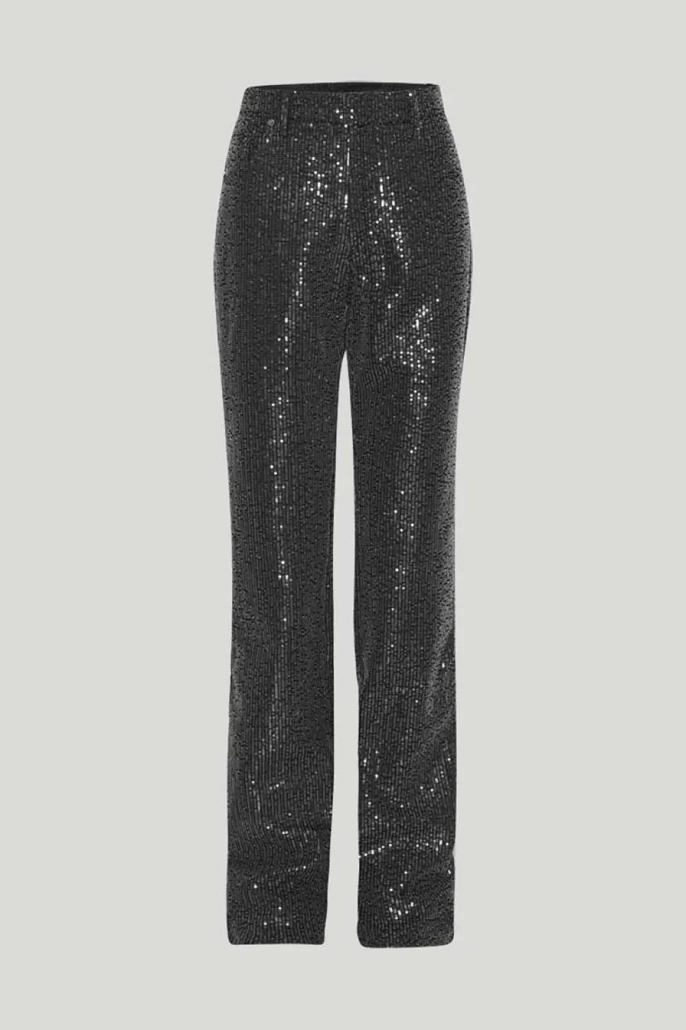 Twill Sequin Jeans Black