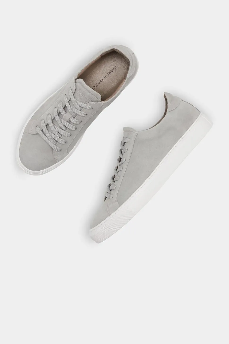 Type Light Grey Suede