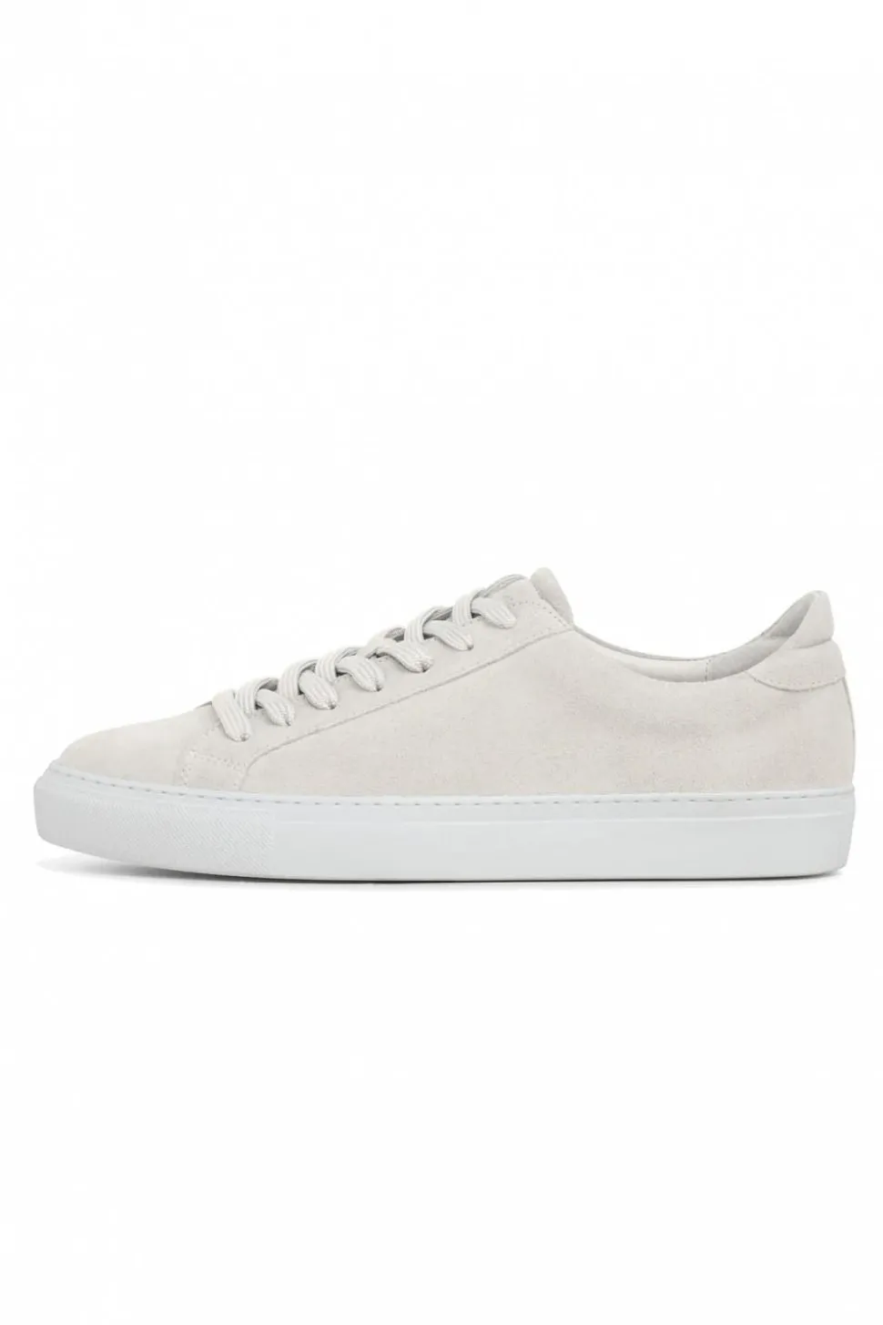 Type Off White Suede